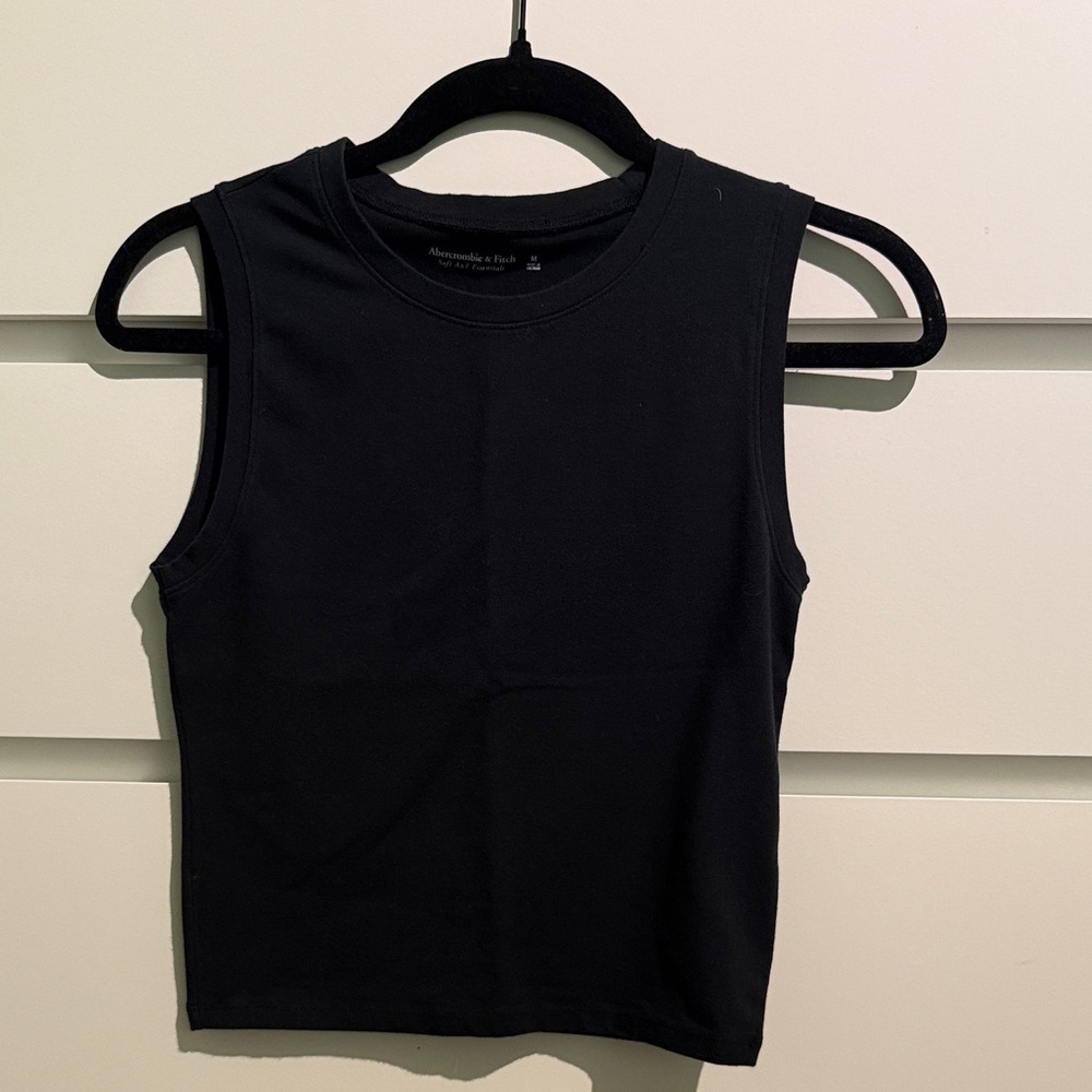Abercrombie & Fitch Black Tank Top